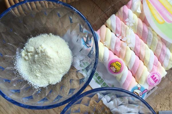 牛轧糖夹心饼干的做法图解1