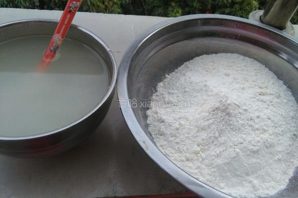 蒸发糕的做法图解1