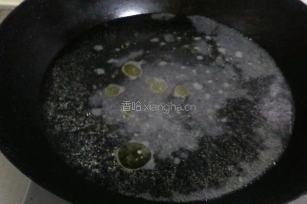 椒油口蘑小油菜的做法图解2