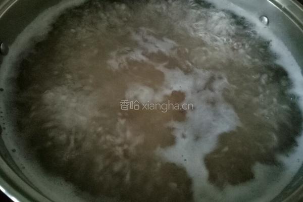 红豆薏米麦片粥的做法图解5