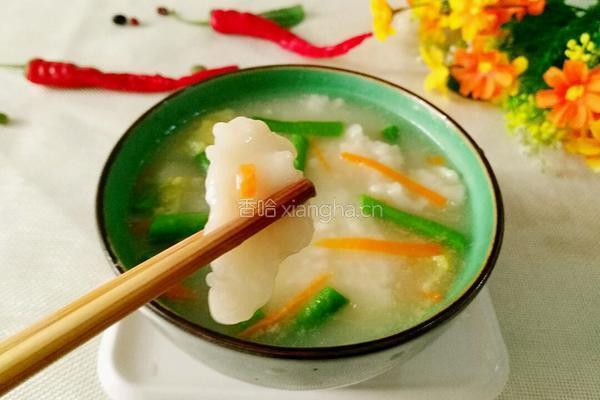 豆角疙瘩汤的做法图解13