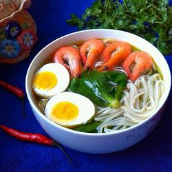 鲜虾面的做法[图]