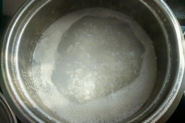 冬瓜瘦肉粥的做法图解4