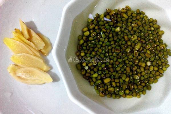 绿豆通心粉糖水的做法图解1