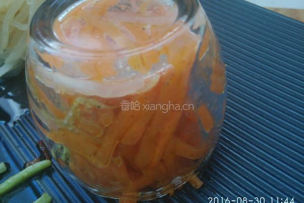 炒萝卜丝的做法图解5