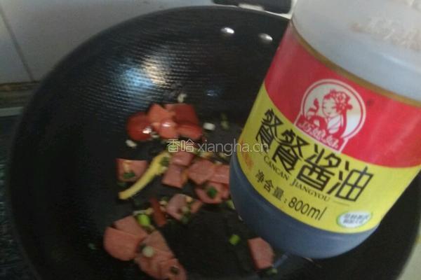 冬瓜炒火腿的做法图解10