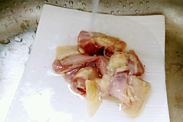 椰汁芸豆鸡汤的做法图解2