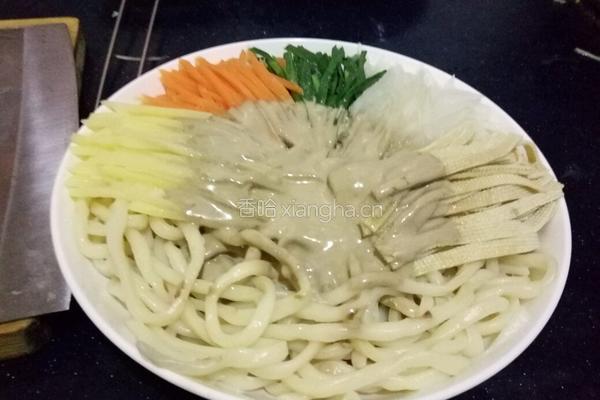 麻酱面的做法图解9