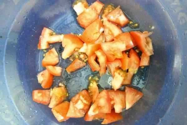 豆角炒西红柿的做法图解4