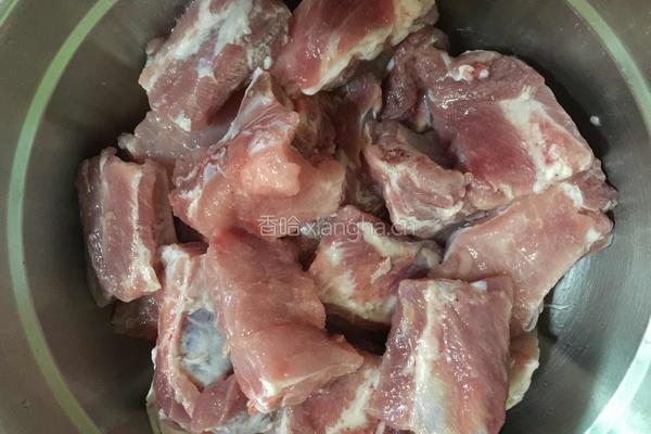 豆鼓蒸排骨的做法图解1