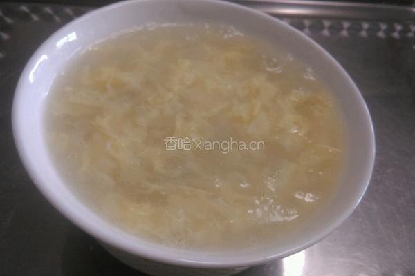 鸡蛋甜汤的做法图解5
