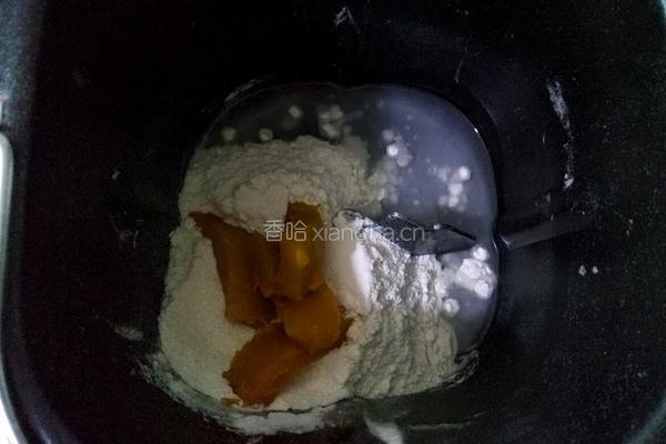 南瓜面包的做法图解3