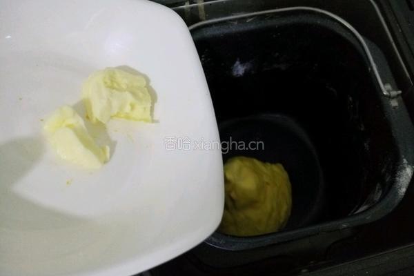 南瓜面包的做法图解4