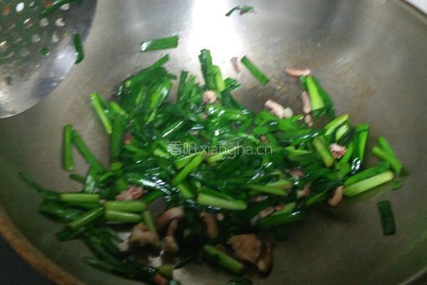 韭菜鱿鱼的做法图解6