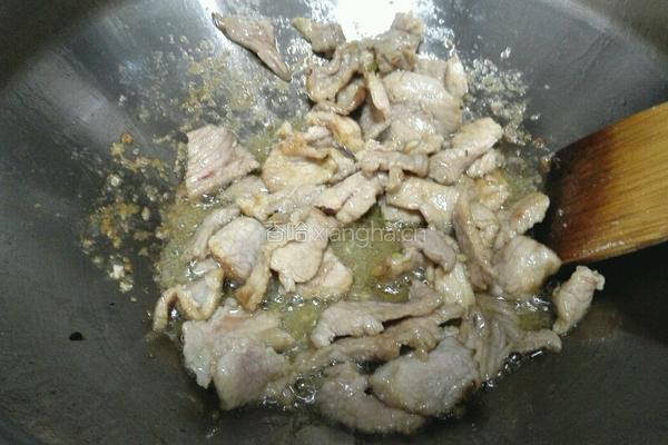 胡萝卜炒肉的做法图解4