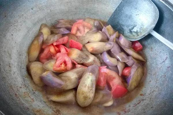 西红柿熬茄子的做法图解10