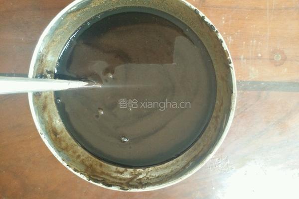 黑凉粉的做法图解2