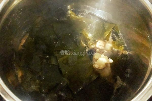 海带炖筒子骨的做法图解5