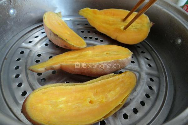 红薯饼的做法图解3