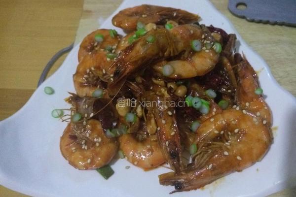 香辣大虾的做法图解14