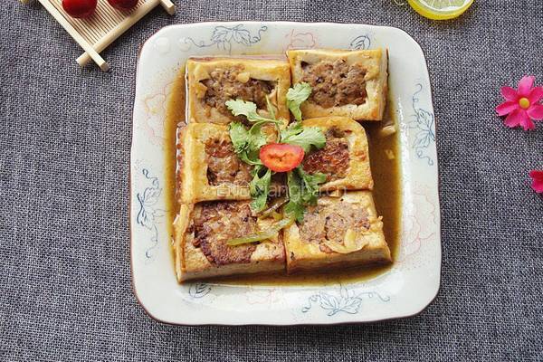 东江酿豆腐的做法图解16