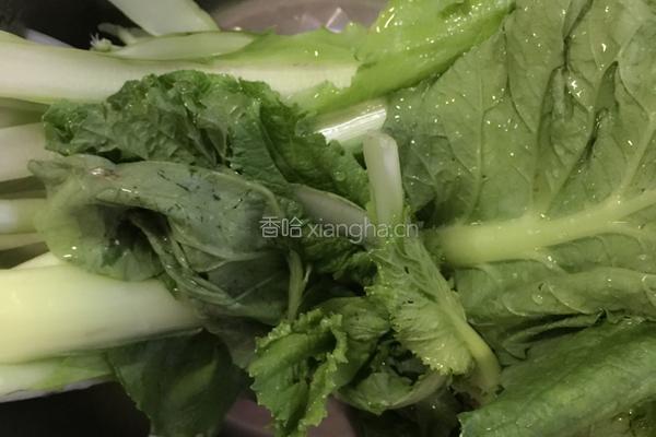 小白菜饺子的做法图解2