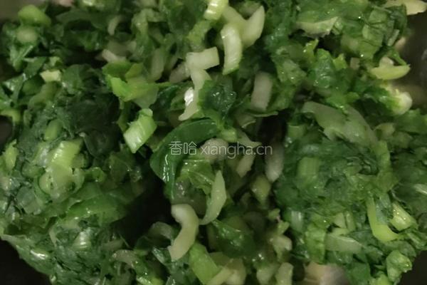 小白菜饺子的做法图解5