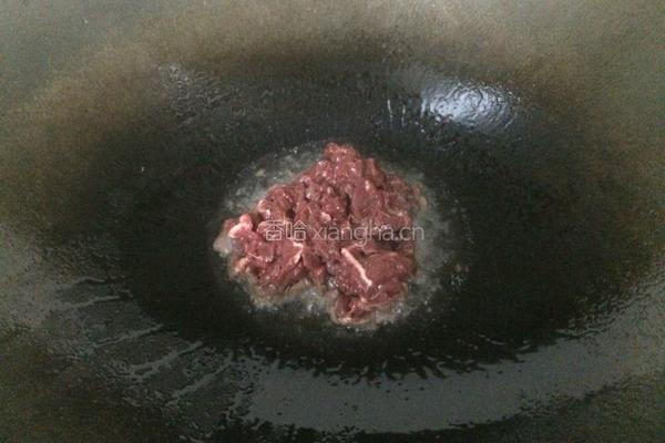 青椒炒牛柳的做法图解8