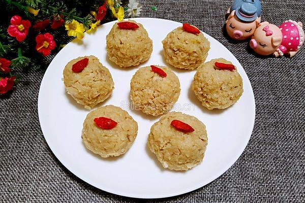 蒸莲藕肉丸的做法图解9