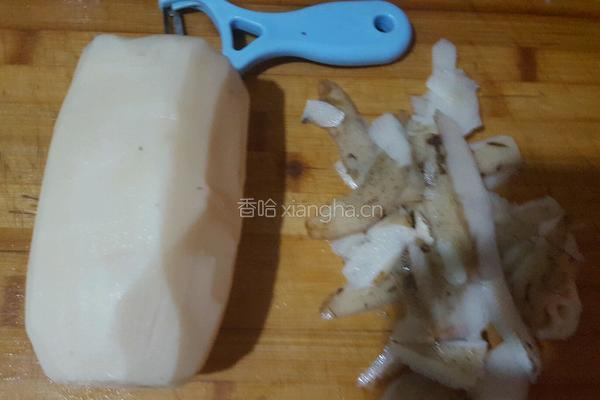 蒸莲藕肉丸的做法图解1