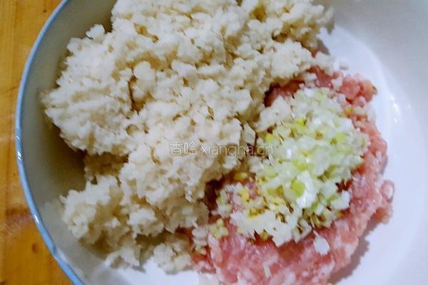 蒸莲藕肉丸的做法图解6