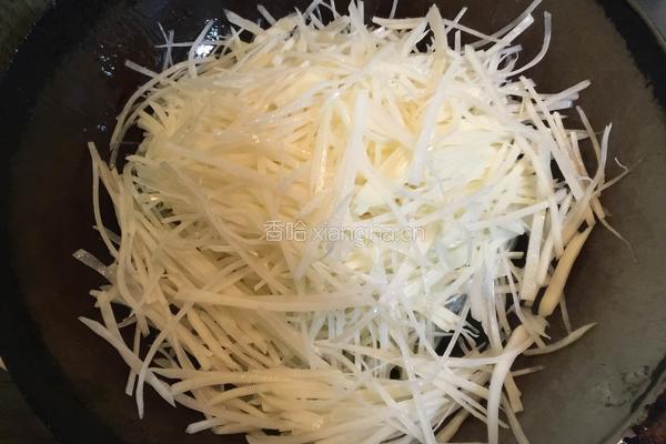 爆炒土豆丝的做法图解9