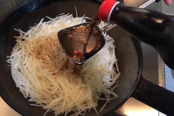 爆炒土豆丝的做法图解11