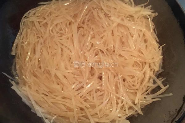 爆炒土豆丝的做法图解13