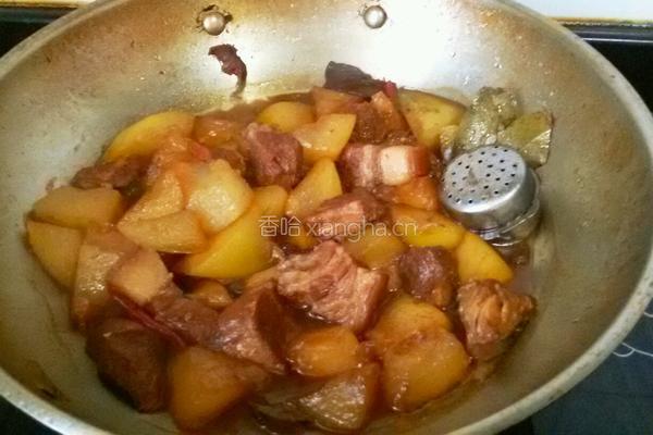 冬瓜红烧肉的做法图解9