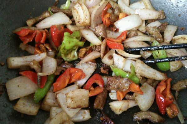 洋葱孜然羊肉的做法图解9