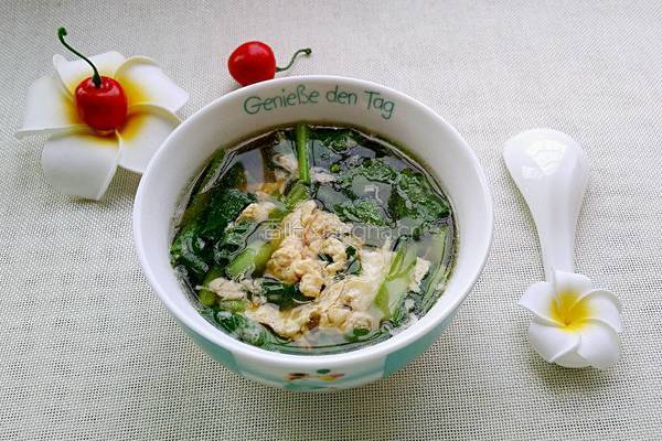 青菜鸡蛋汤
