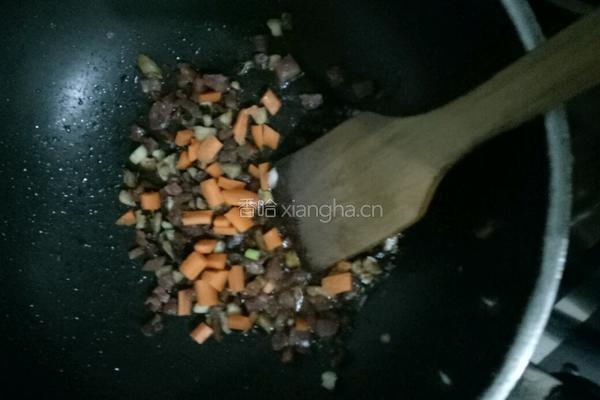 软糯清香荷叶饭的做法图解8