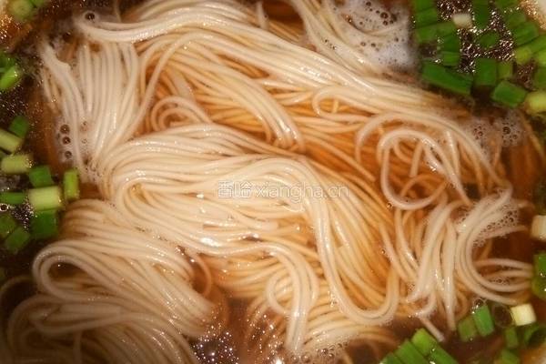 红汤面的做法图解7