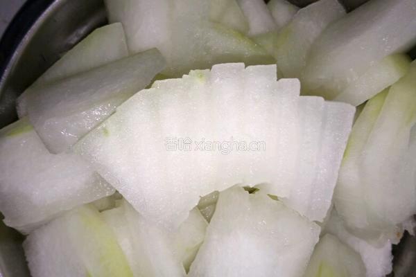 冬瓜虾仁的做法图解4