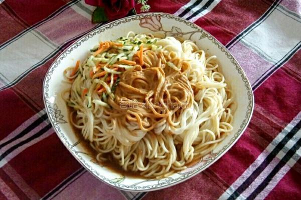 芝麻酱面的做法图解7