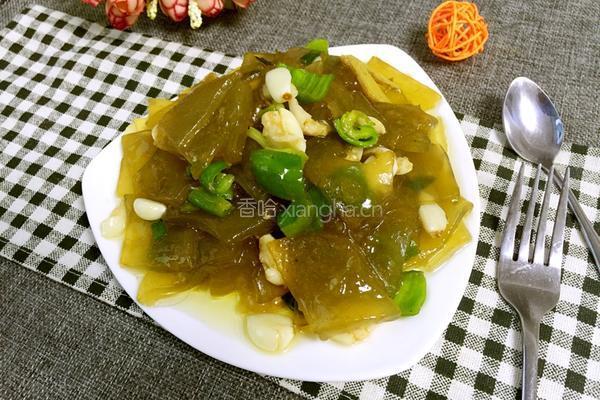 大蒜焖粉皮的做法图解7