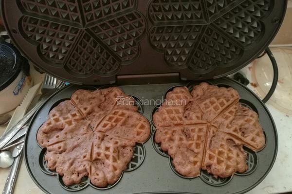 玫瑰花 华夫饼的做法图解6