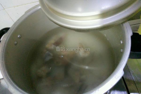 咸骨粥的做法图解4