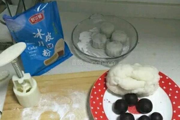冰皮月饼的做法图解4