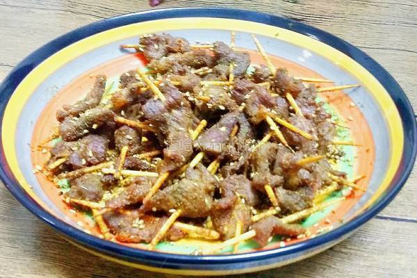 炸羊肉串的做法图解16