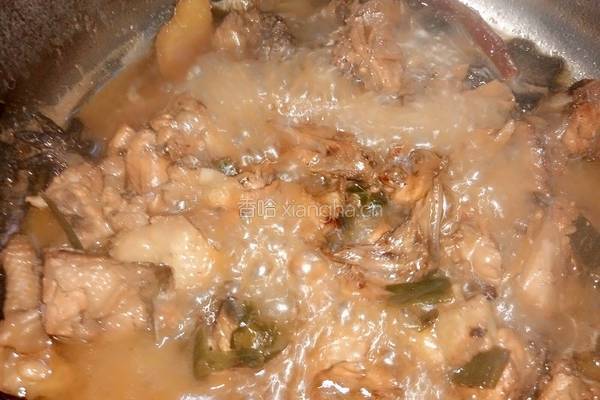 鸡骨架炖土豆的做法图解13