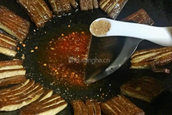 自制麻辣卤豆干的做法图解5