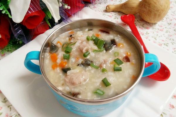 瘦肉皮蛋粥的做法图解11