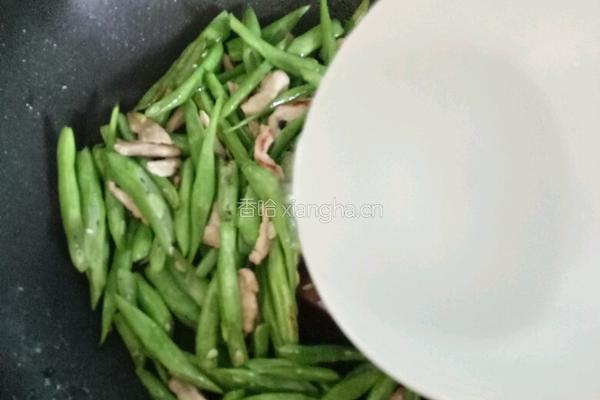 豆角肉丝的做法图解6